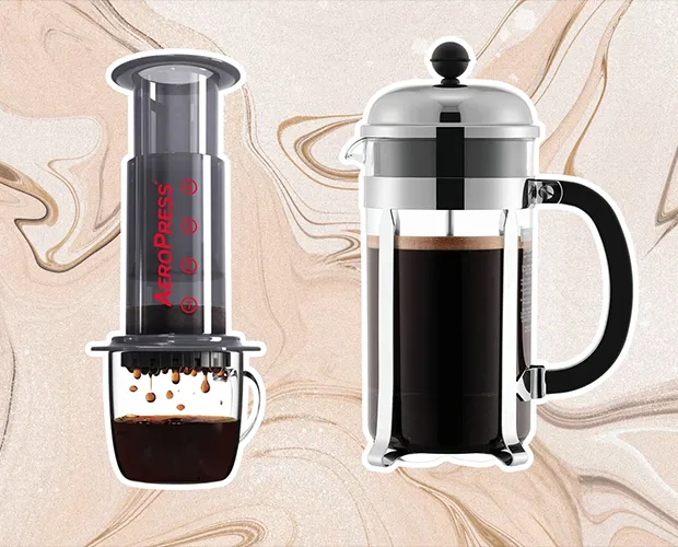 French Press and Drip Coffee